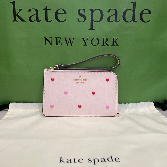 Kate spade small lucy heart wristlet - Picture 5 of 6